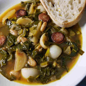 Caldo Verde with Turnips