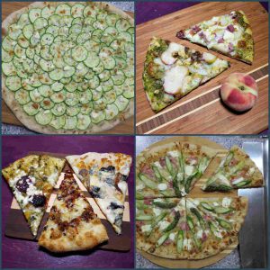 Collage of 4 Pizzas