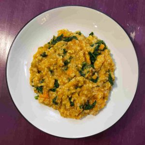 Sweet Potato and Kale Risotto