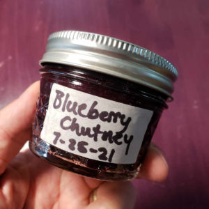 Blueberry Chutney